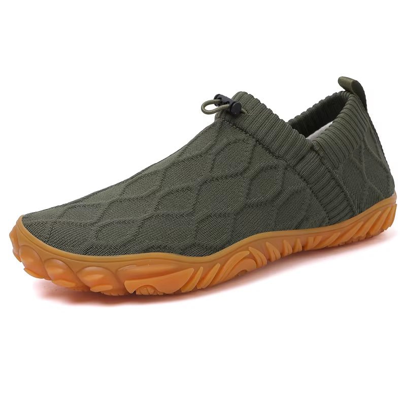 Breathable Knitted Men'S Vulcanized Shoes Male Slip - On Casual Shoes Fashion Comfortable Man Outdoor Running Footwear - TerraFeel