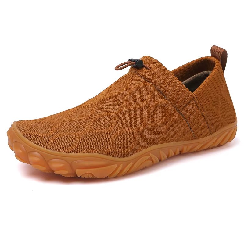 Breathable Knitted Men'S Vulcanized Shoes Male Slip - On Casual Shoes Fashion Comfortable Man Outdoor Running Footwear - TerraFeel