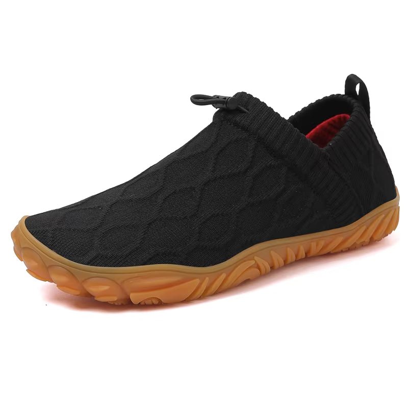 Breathable Knitted Men'S Vulcanized Shoes Male Slip - On Casual Shoes Fashion Comfortable Man Outdoor Running Footwear - TerraFeel